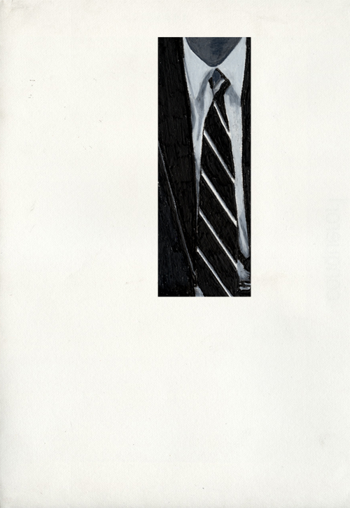 Conqueror (126) colored pencil on paper in envelop 22 x 15.6 cm